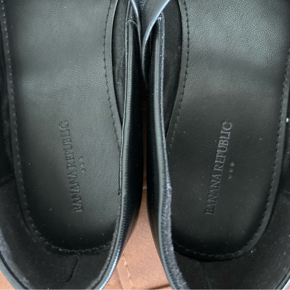 Banana Republic, Black Mary Jane Ballet Flat Women’s Size 7 Vegan Leather - Picture 4 of 6